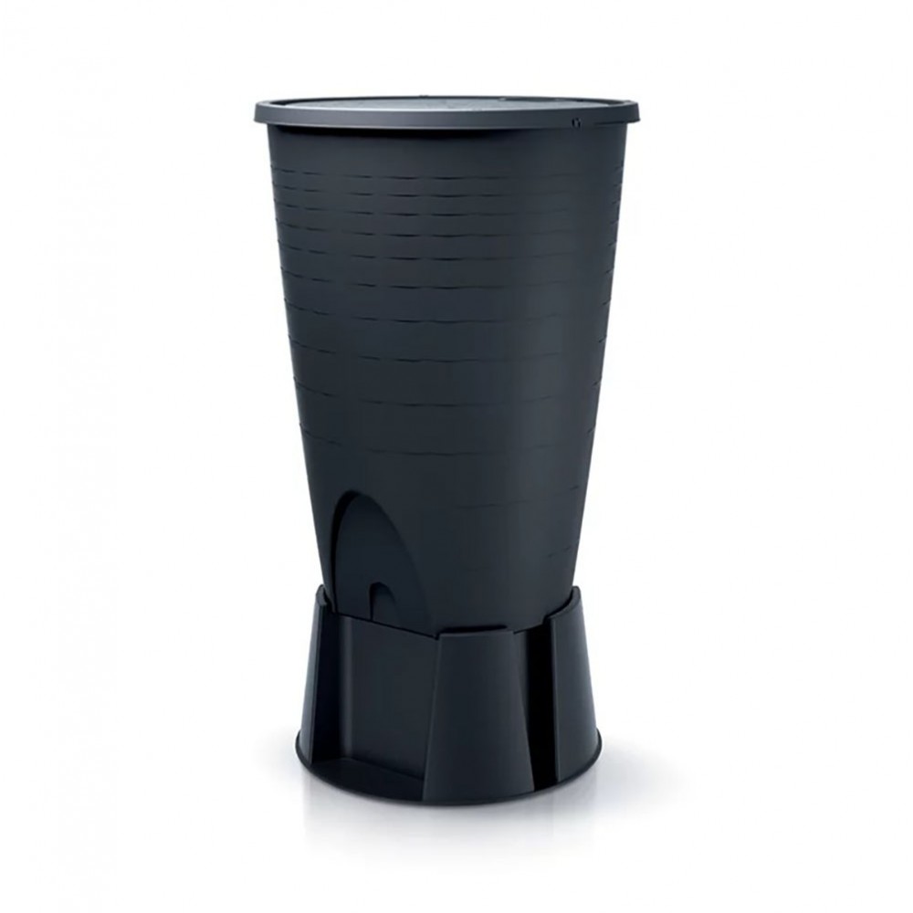 Резервоар за дъждовна вода Prosperplast Peruno Сет, 260л, цвят Антрацит | Резервоари за дъждовна вода | Резервоари / Бидони за Вода |