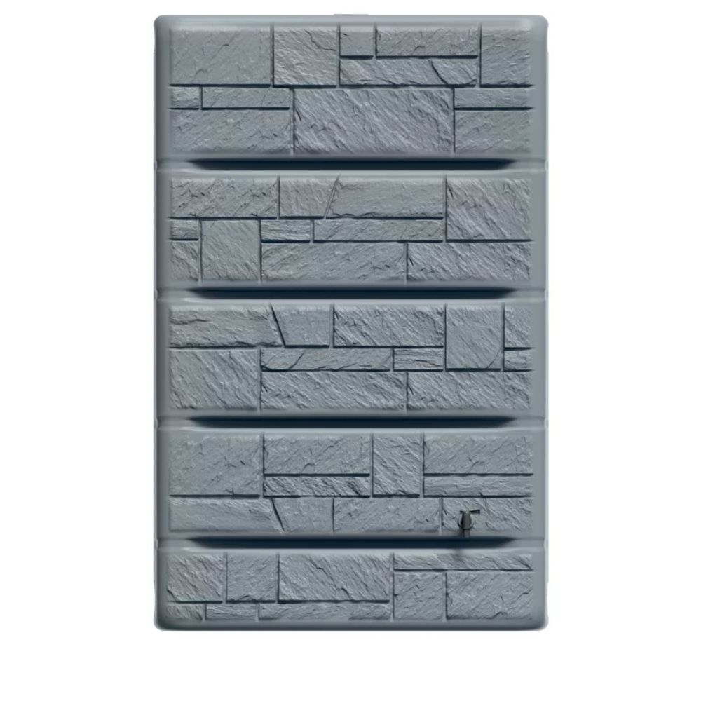 Резервоар за дъждовна вода Prosperplast Arves Wall Stone, 400л (сив) | Резервоари за дъждовна вода | Резервоари / Бидони за Вода |