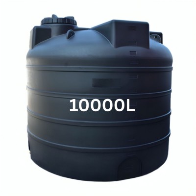 Резервоар за питейна вода HydroMoby ELEPHANT S8, вертикален 10000 л (черен) - Резервоари / Бидони за Вода